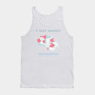 Southampton Map - Full Size Tank Top